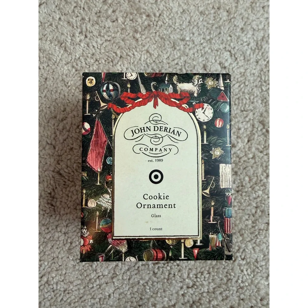 John Derian x Target NEW Glass Cookie Ornament Christmas 2025‎